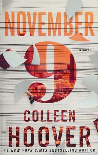 Cover of November 9 by Colleen Hoover